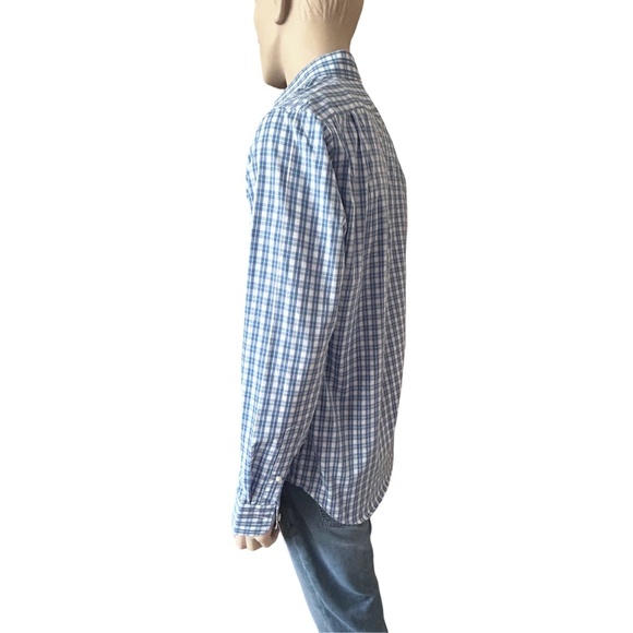 J Crew Performance Slim Fit Shirt Dress Re-imagined Long Sleeve Windowpane Plaid - Picture 7 of 14